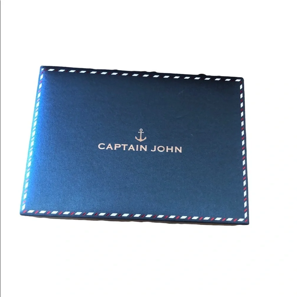 Captain John 3pc Watch & Wallet Gift Set